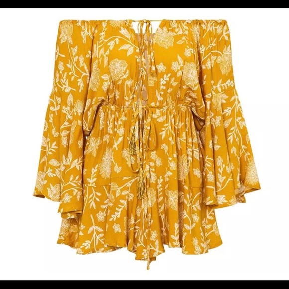 Floral  boho Romper,Floral jumpsuit,Rompers - Picture 2 of 7